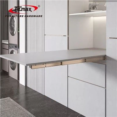 Temax Invisible Downturn Panel Izvlačna{0}}šina za blagovaonski stol DB5006T