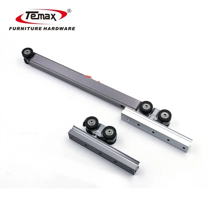Temax Soft Closing Push Open Pocket Door Sliding Door Roller Wheel Buffer System With Zinc Alloy Body M70A